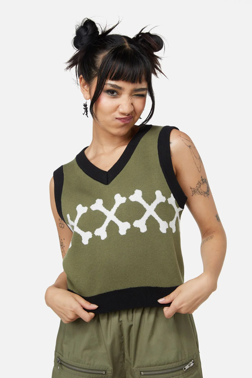 Early Jurrassic Knit Vest