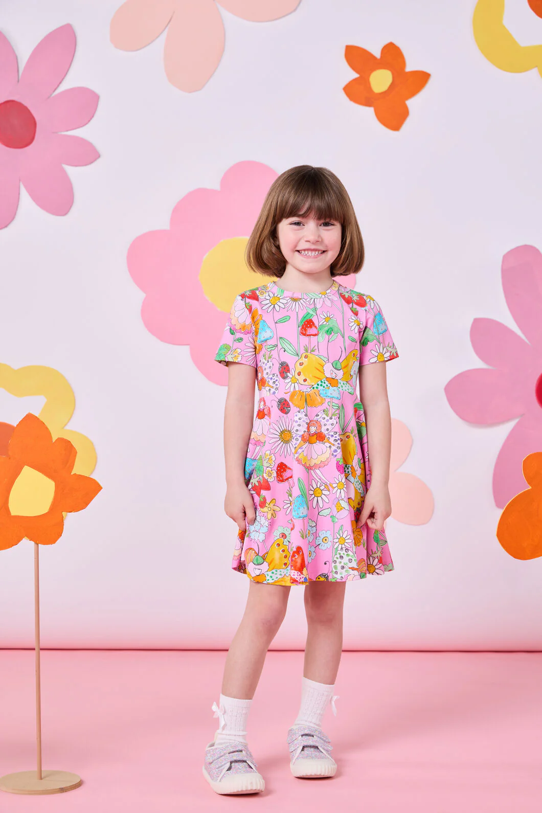 Fairies Kids Skater Dress