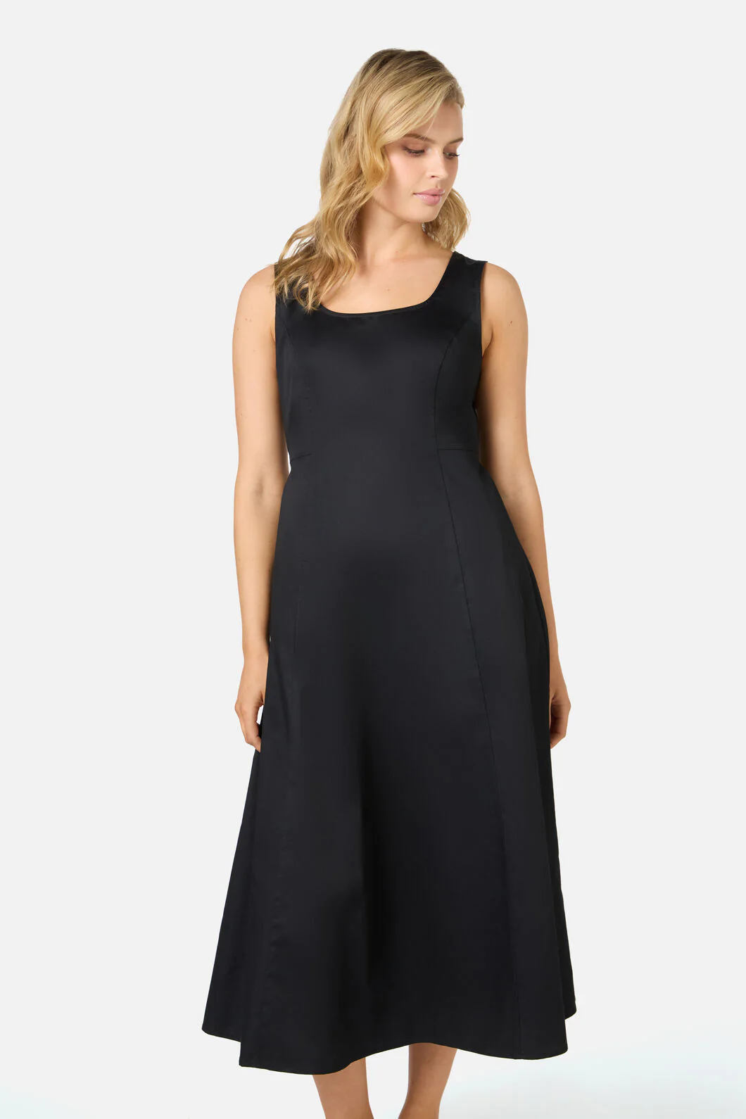 Delphine Classic Midi Dress