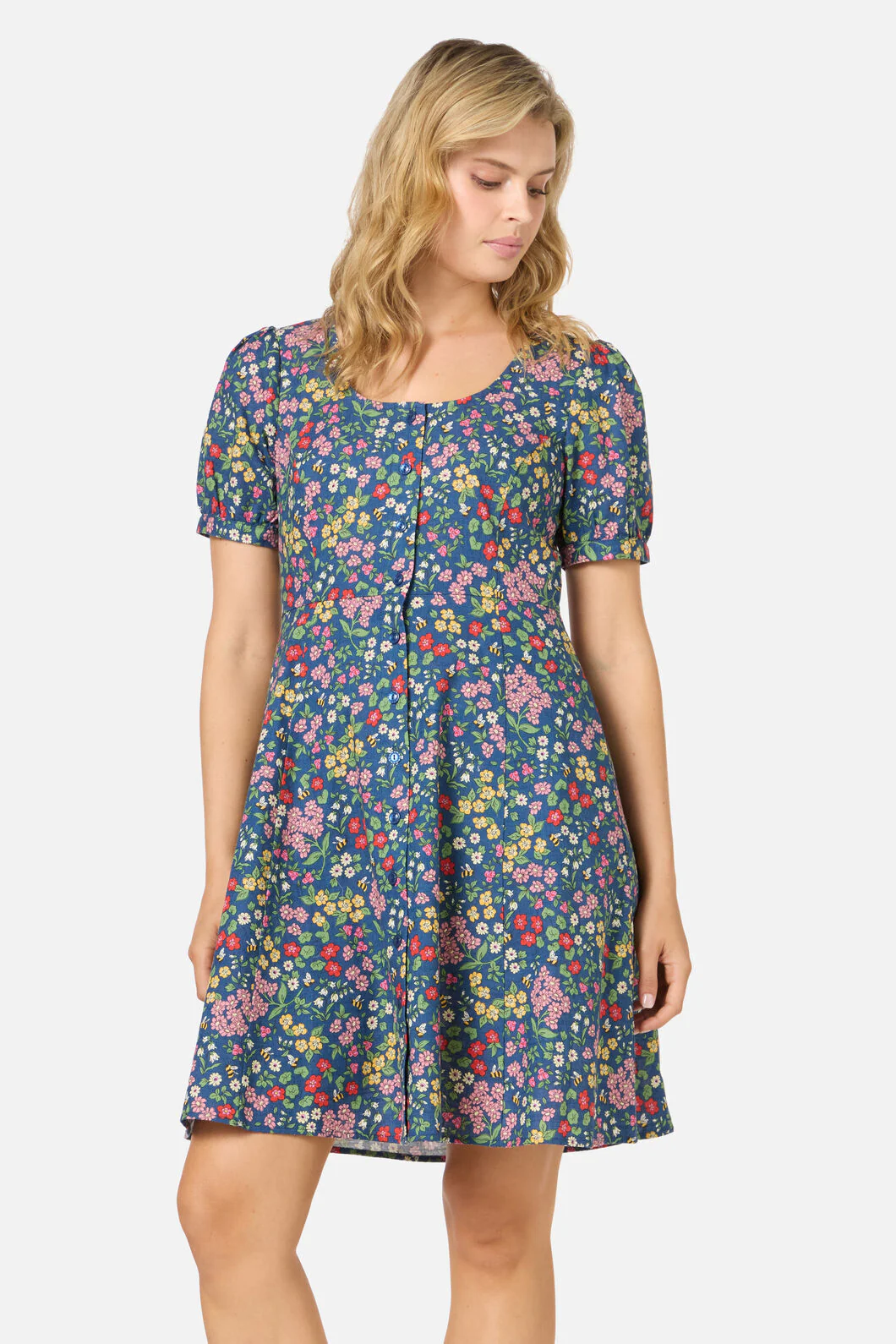 Libby Bee Ditsy Mini Dress