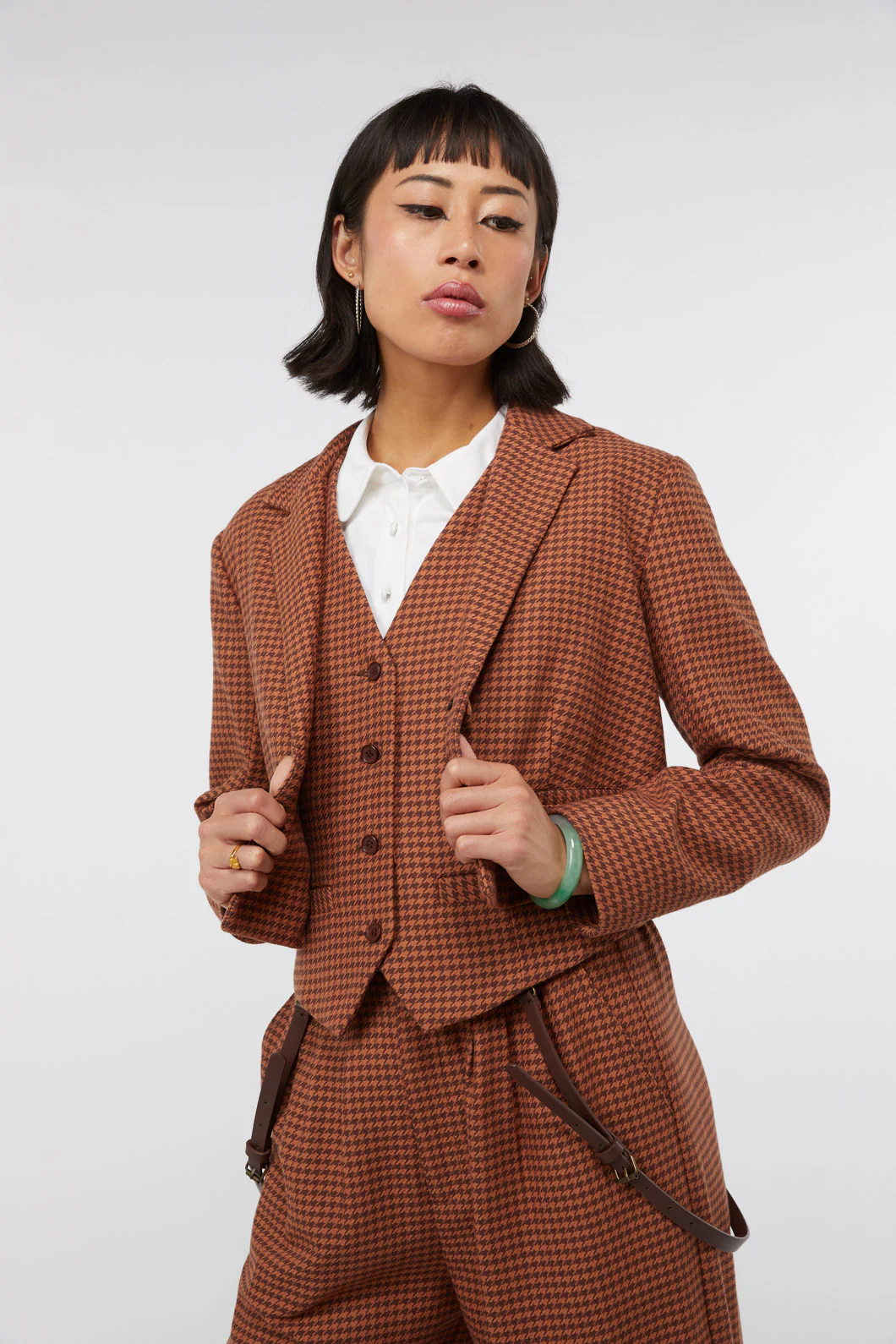 Dodo Houndstooth Blazer