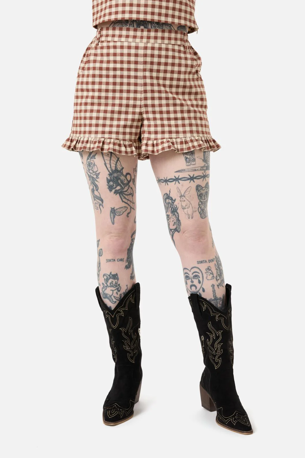 Saloon Gingham Shorts