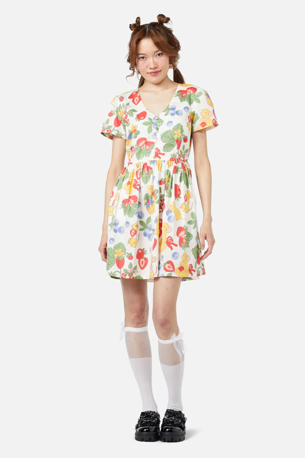 Hamper Printed Dress