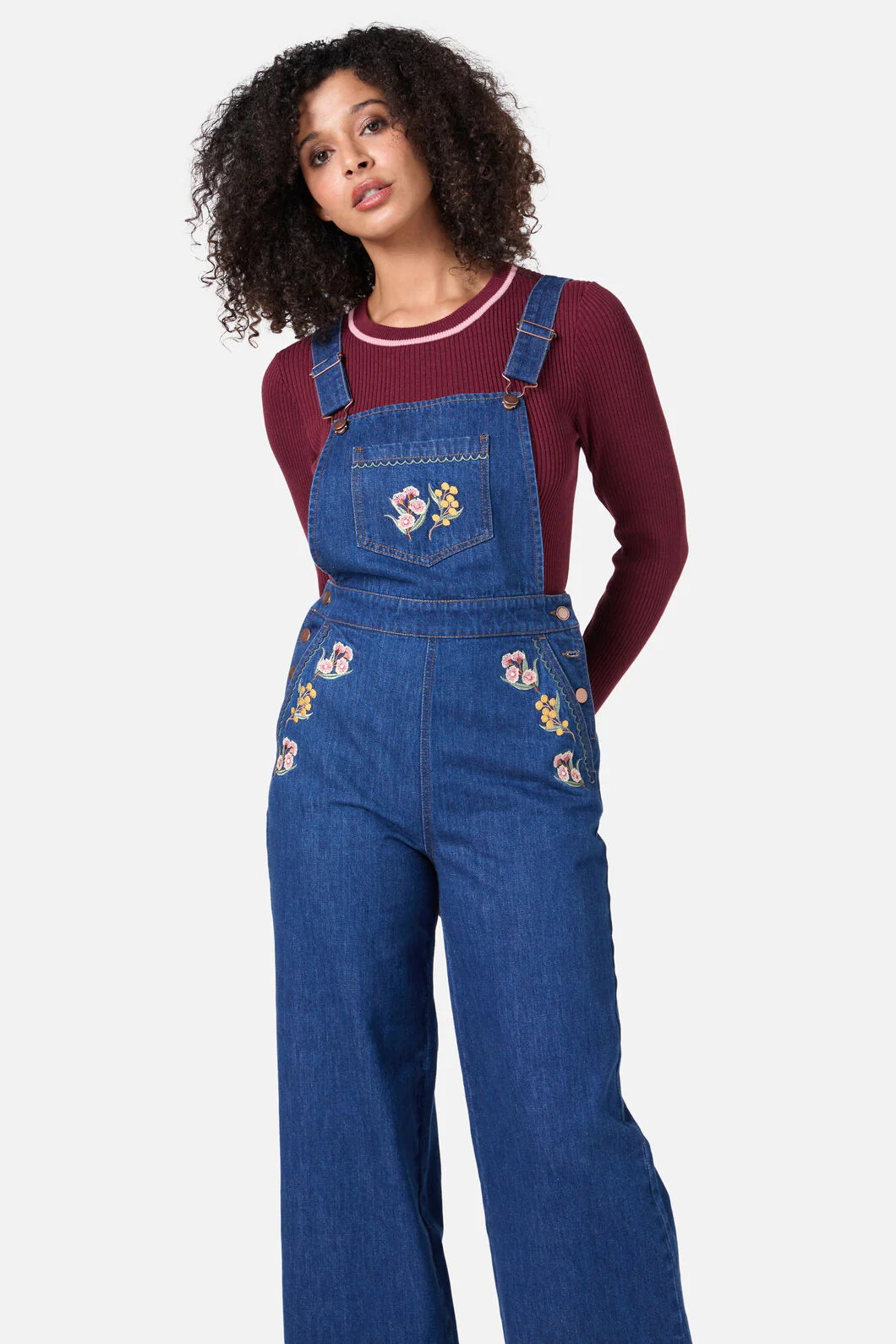 Elsie Embroidered Overall