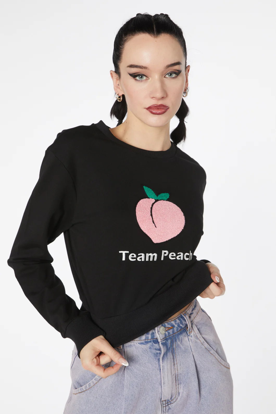 Team Peach Cotton Sweater