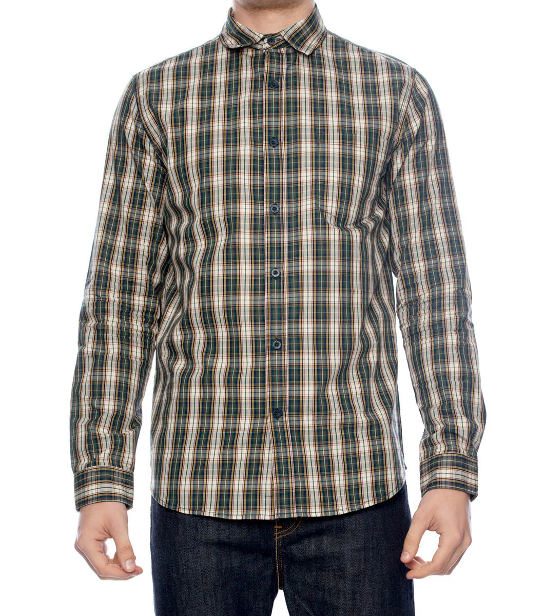 College Checkered L/S Shirt