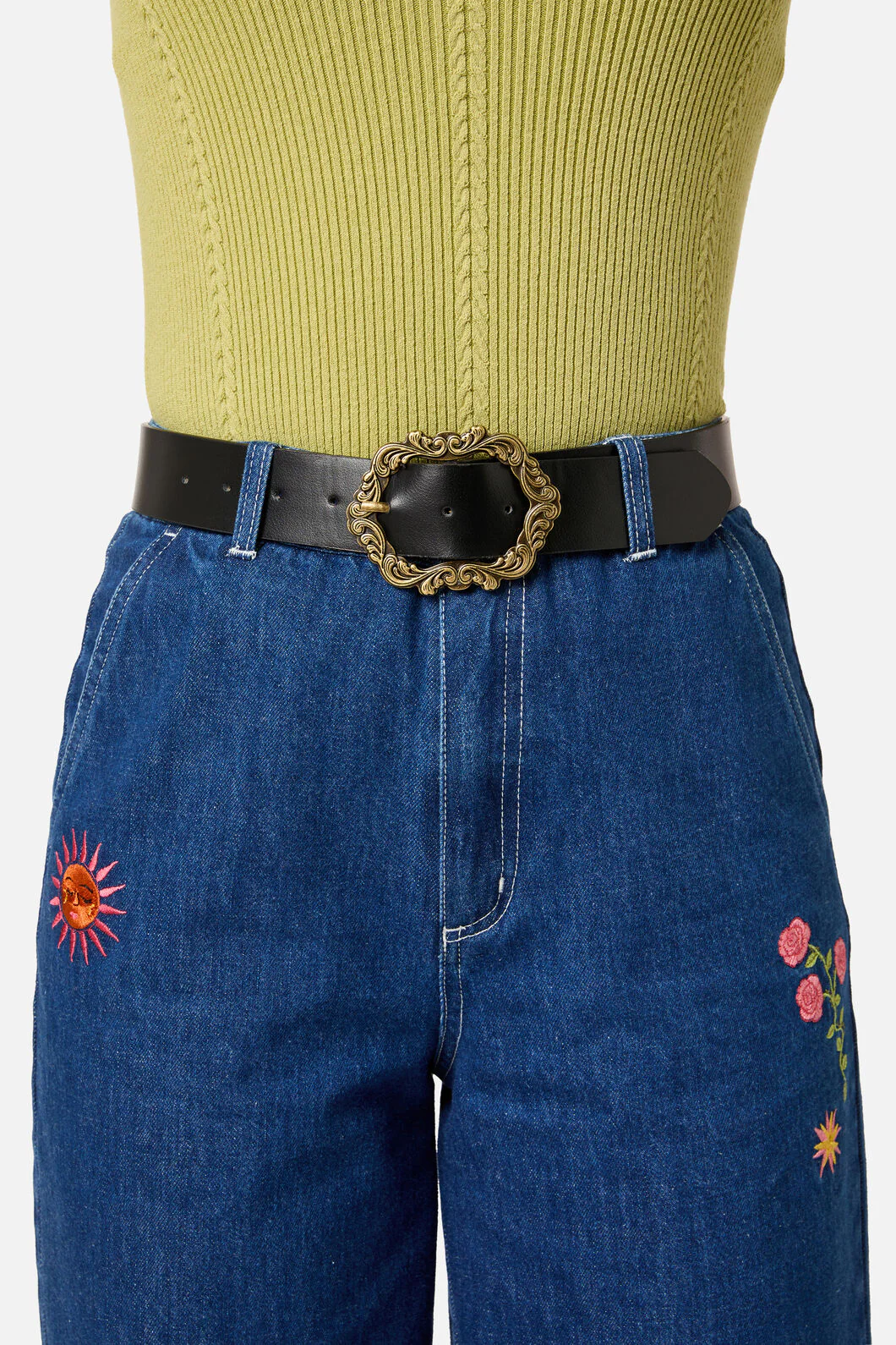 Fancy Buckle Belt