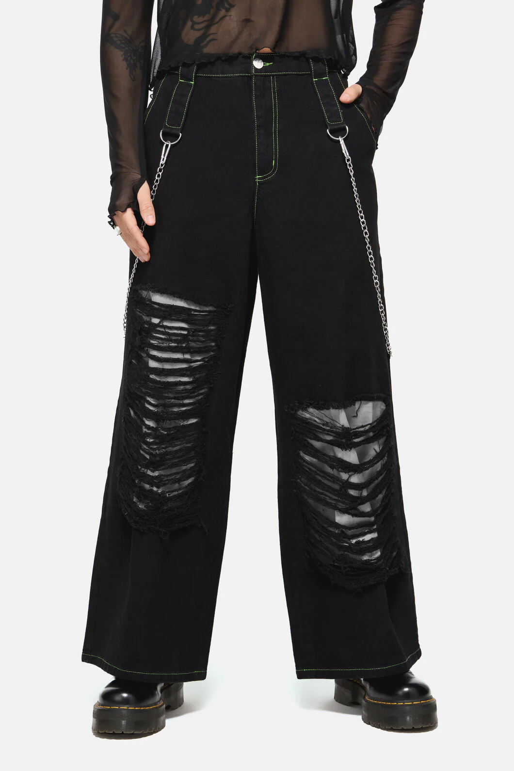 Rodent Grunge Cargo Jean