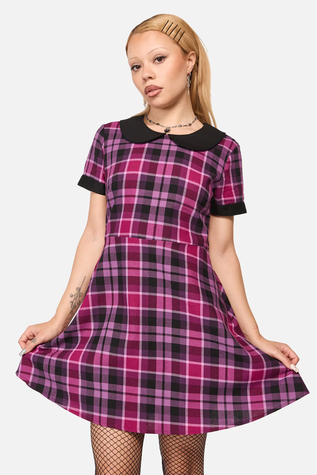 Predictions Tartan Dress
