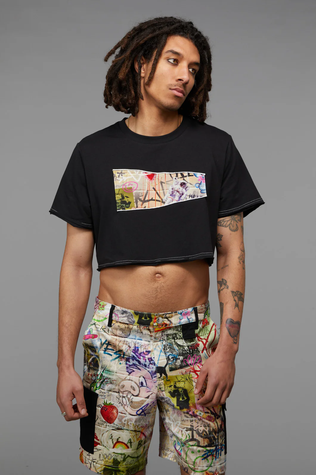Back Alley Boxy Crop Tee