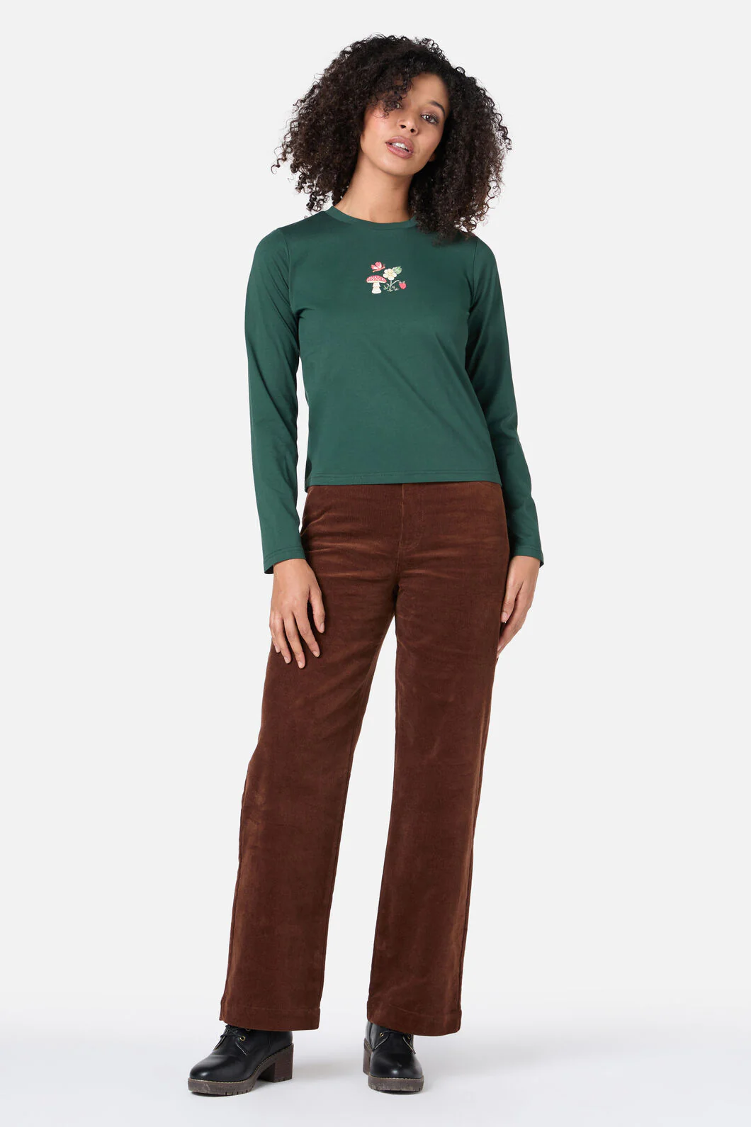 Mushroom Long Sleeve Tee