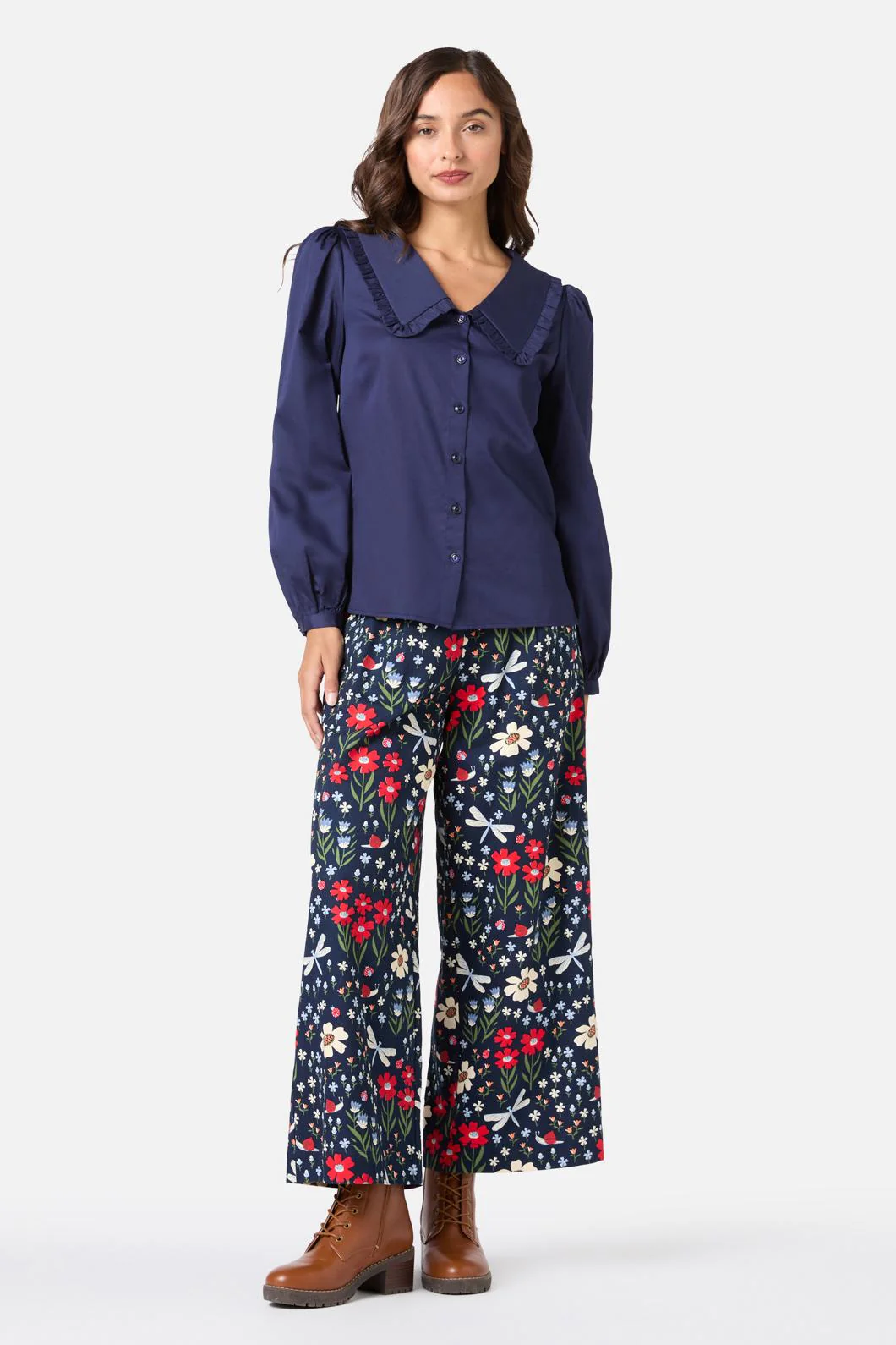 Sherry Cute Collar Blouse