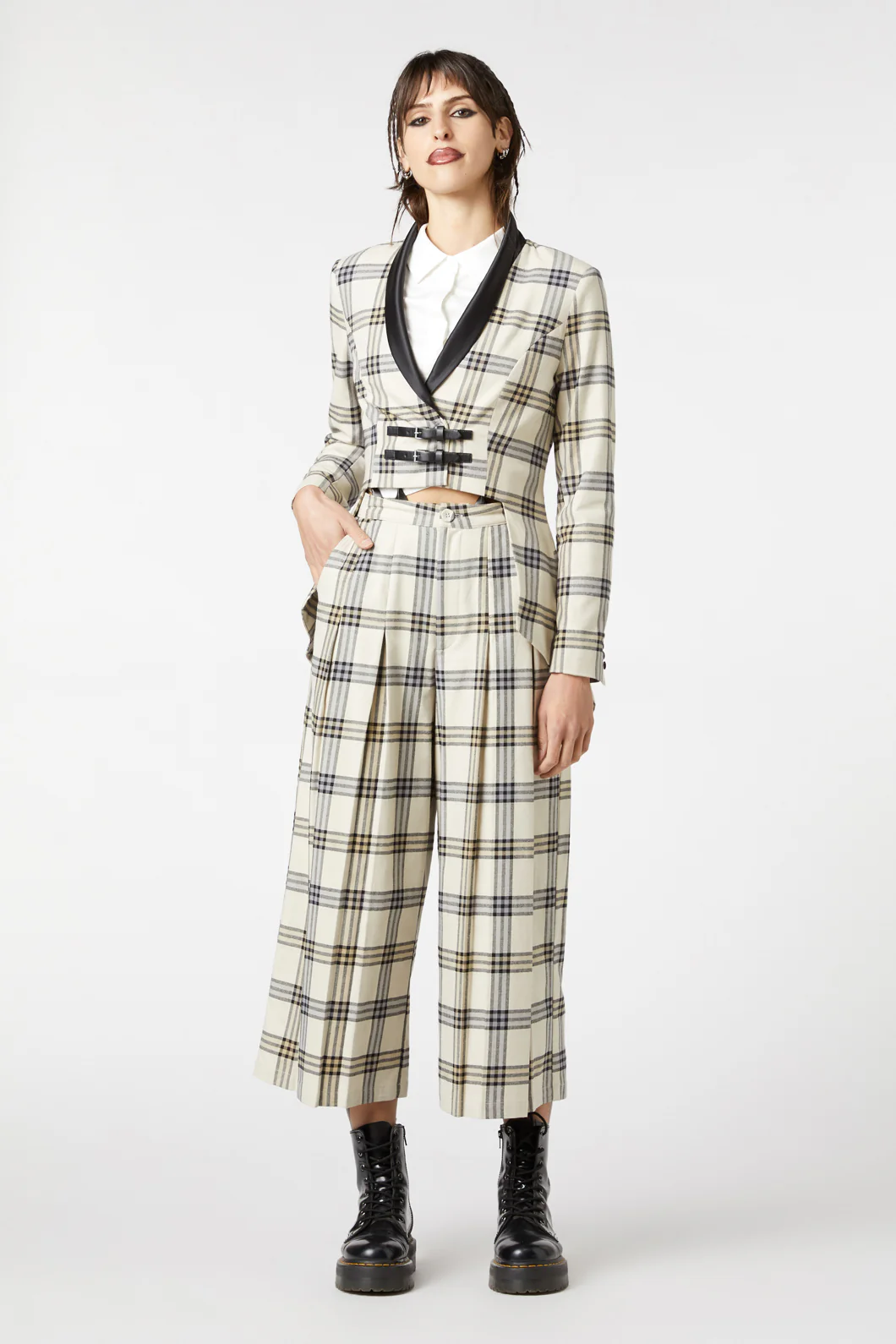 Crescent Tartan Tail Coat