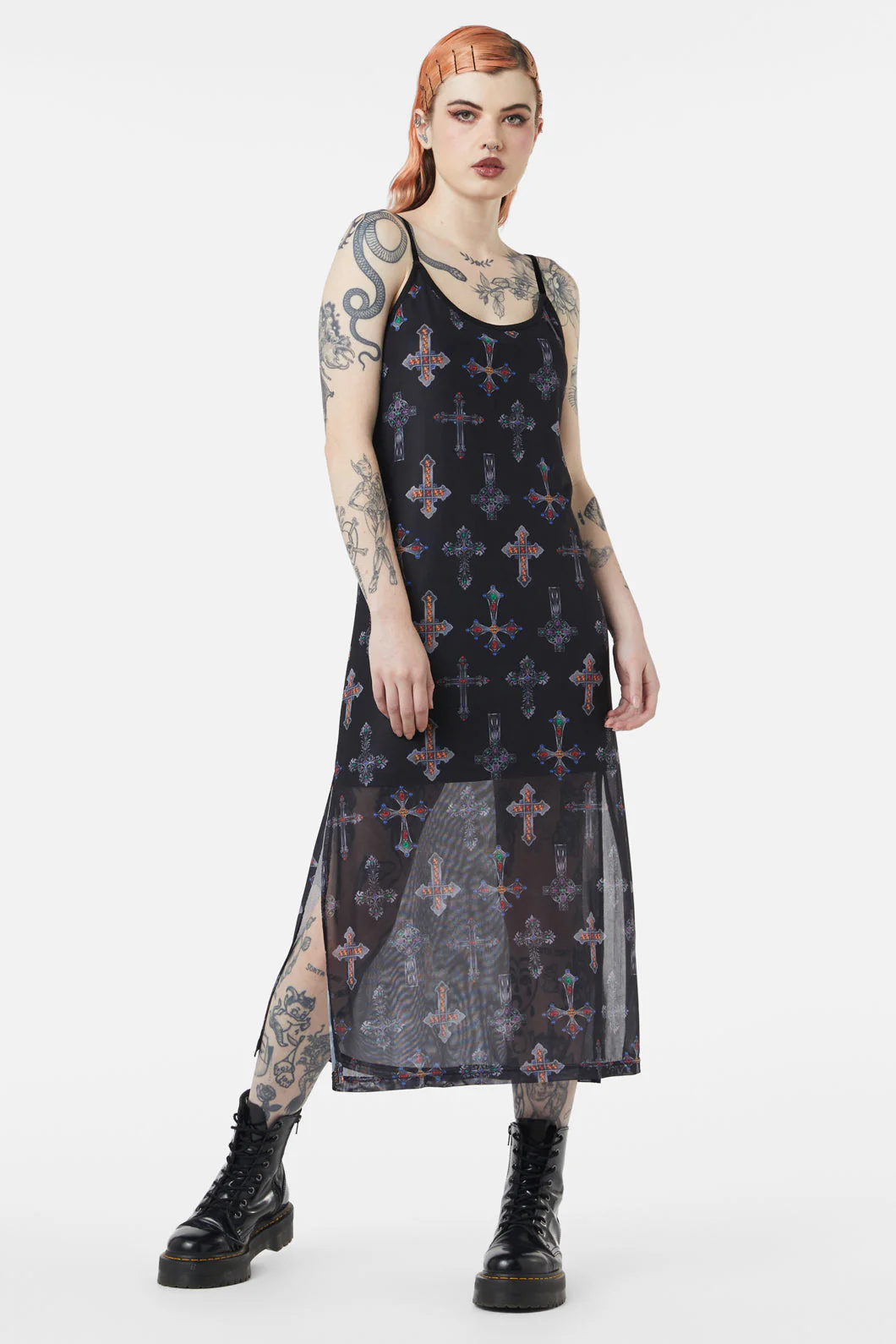 Hope Had Died Mesh Dress