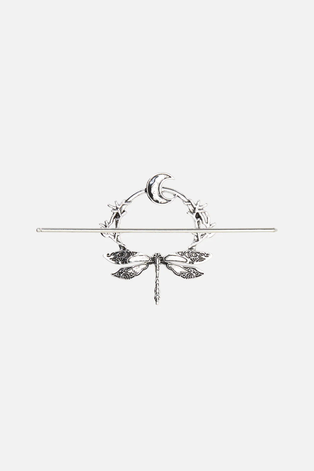 Moon Dragonfly Hair Stick