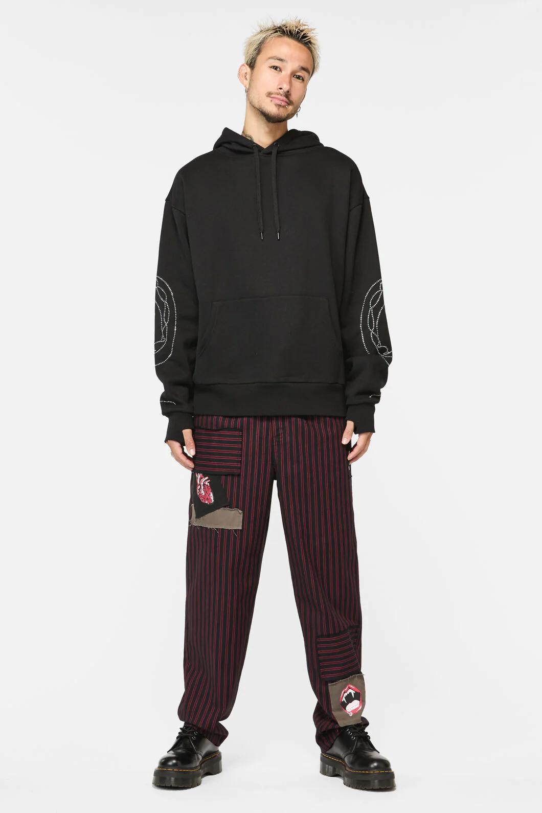 Dragon Wings Diamante Hoodie