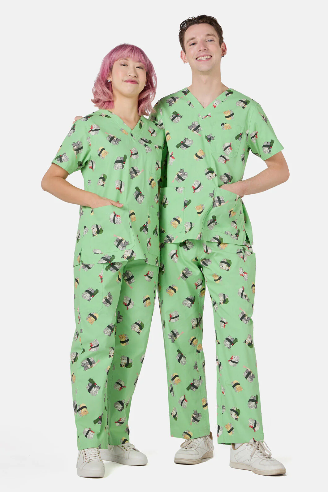 Nigiri Cat Scrub Set