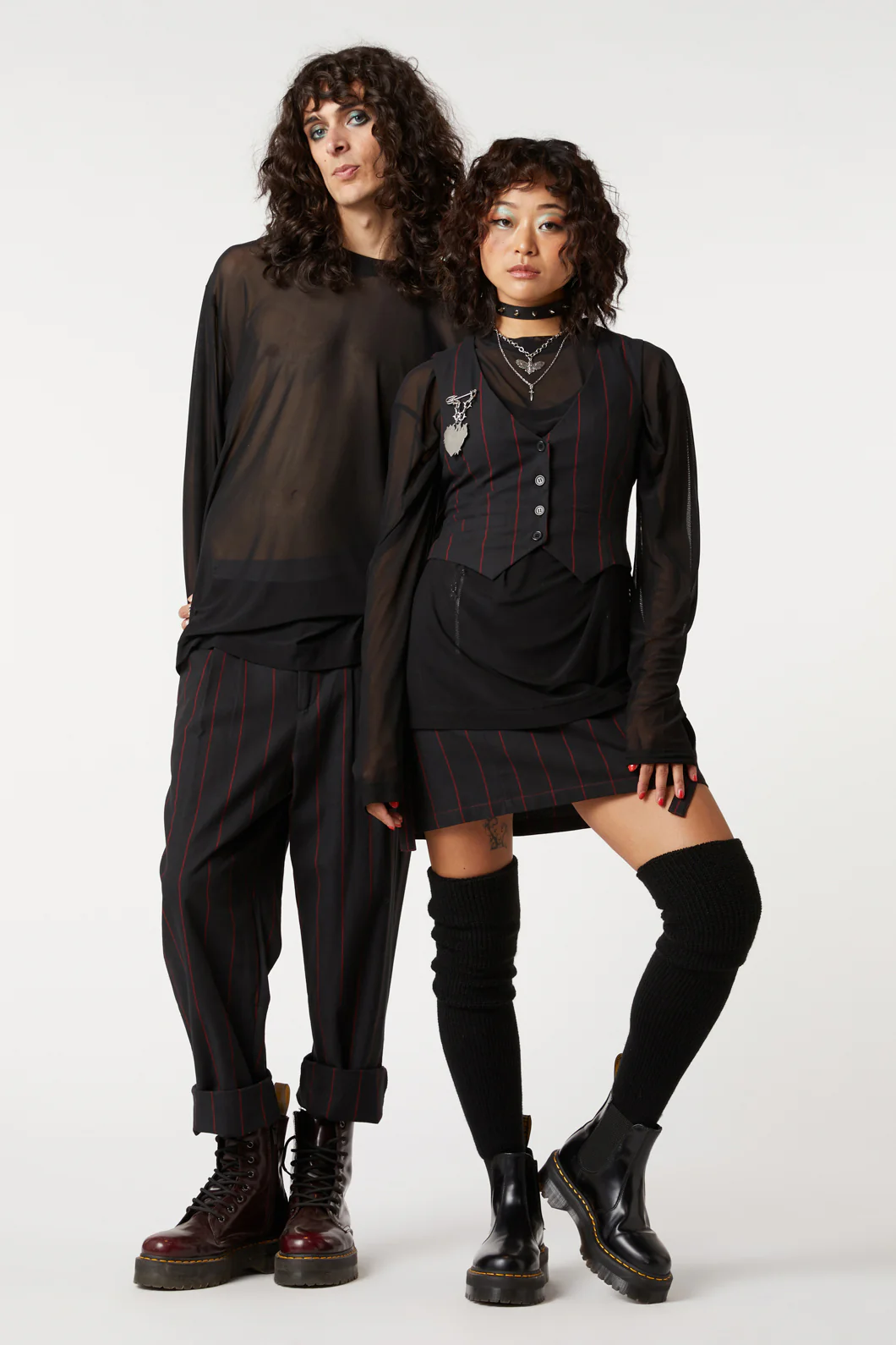 Sheer Basic Long Sleeve Top