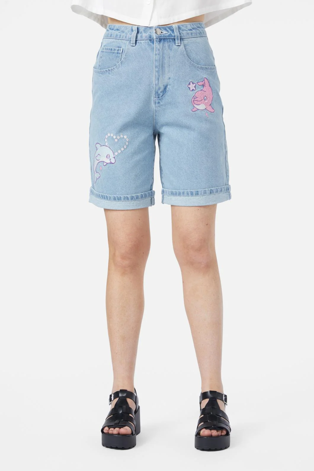 Dolphin Emb Short