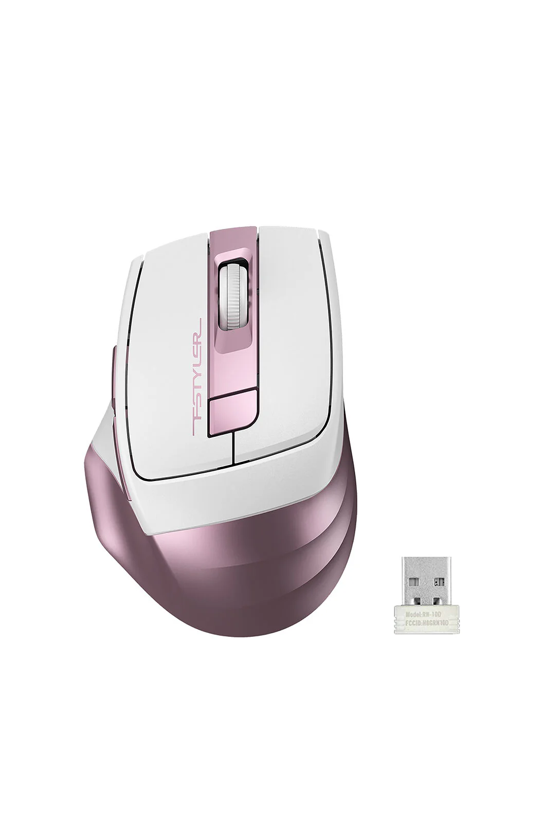 FG35 Nano Receiver Optical Mouse (Pink)