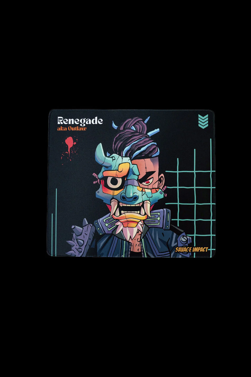 BP-45 Waterproof 450x400mm Mouse Pad (Renegade midnight)