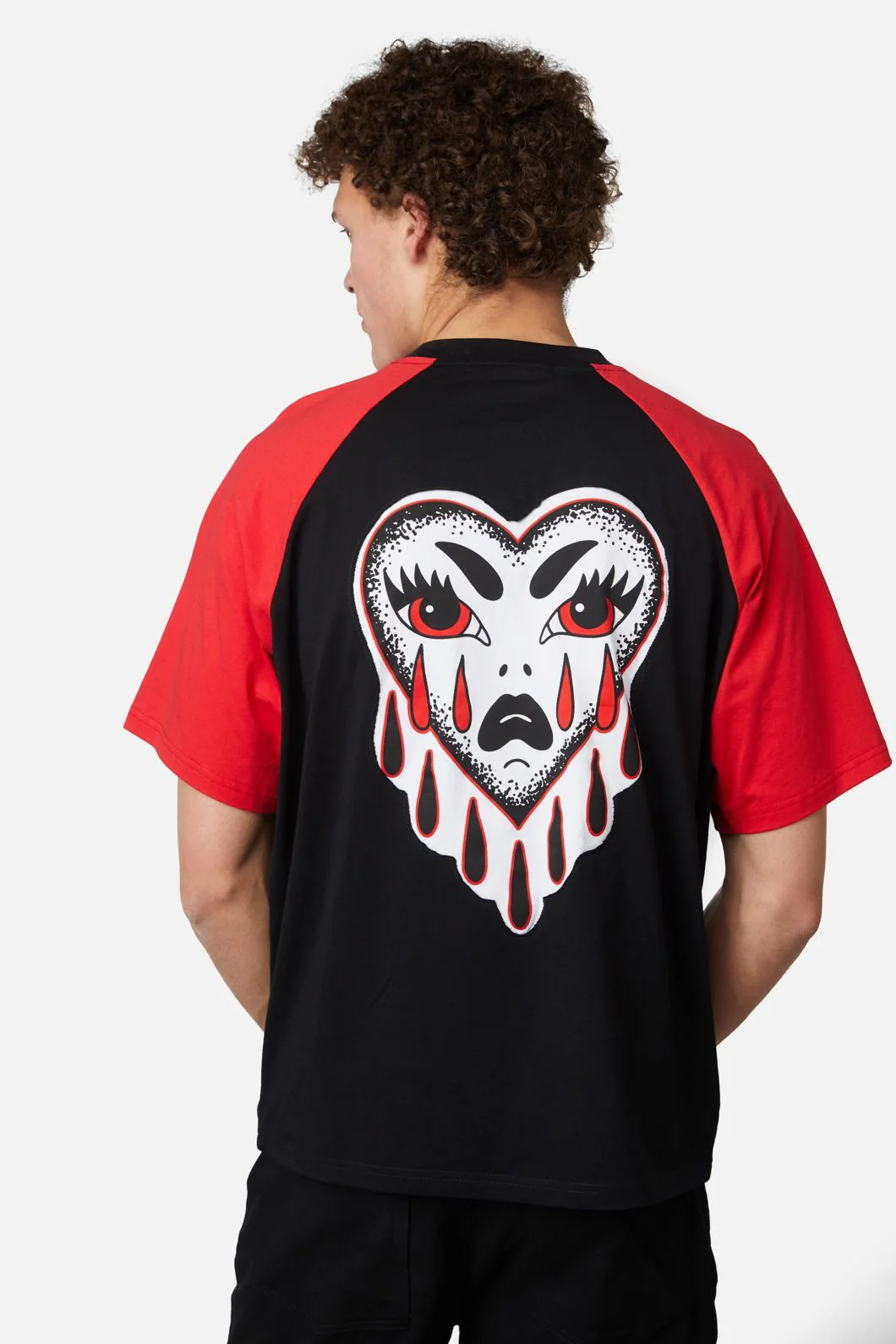 Leave Me Alone Contrast Raglan Tee