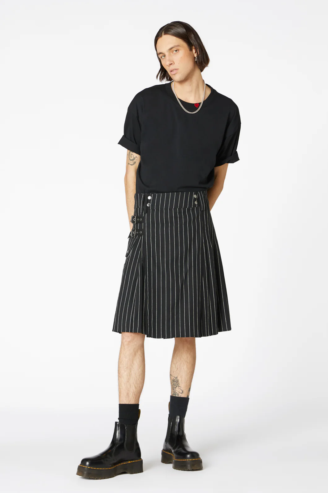 Pin Stripe Unisex Kilt