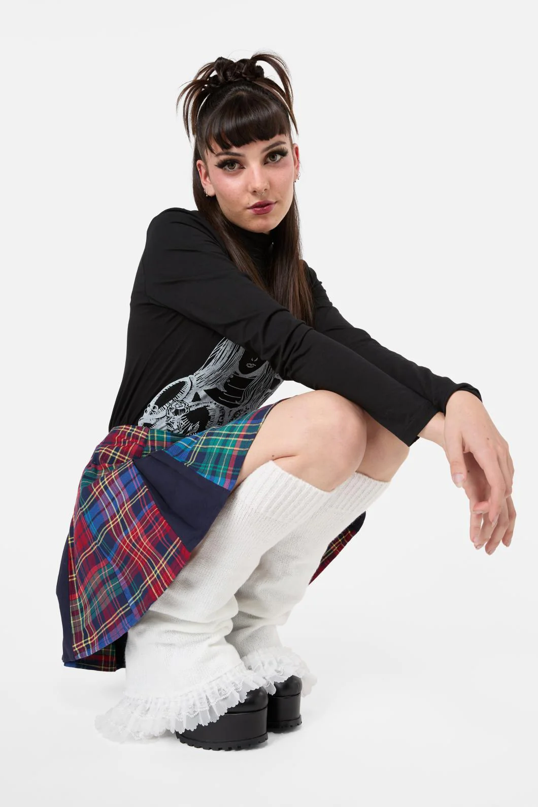 Layered Lace Leg Warmers