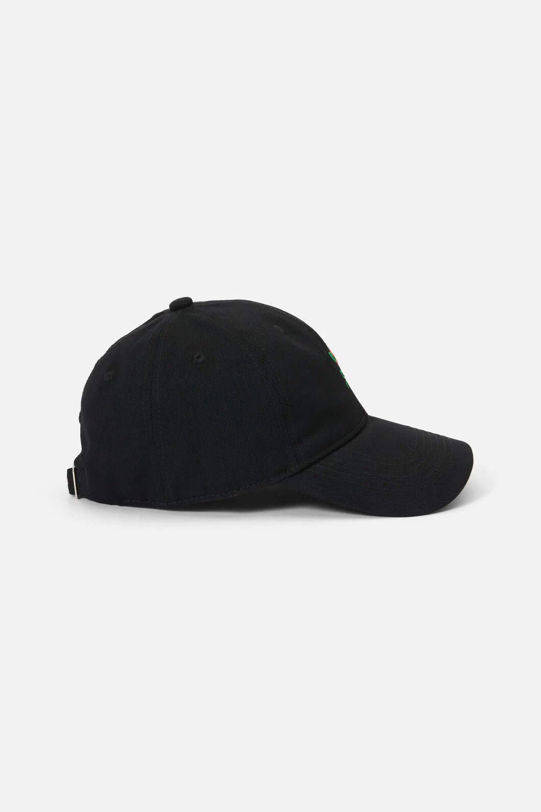 Black Rose Embroidered Cap