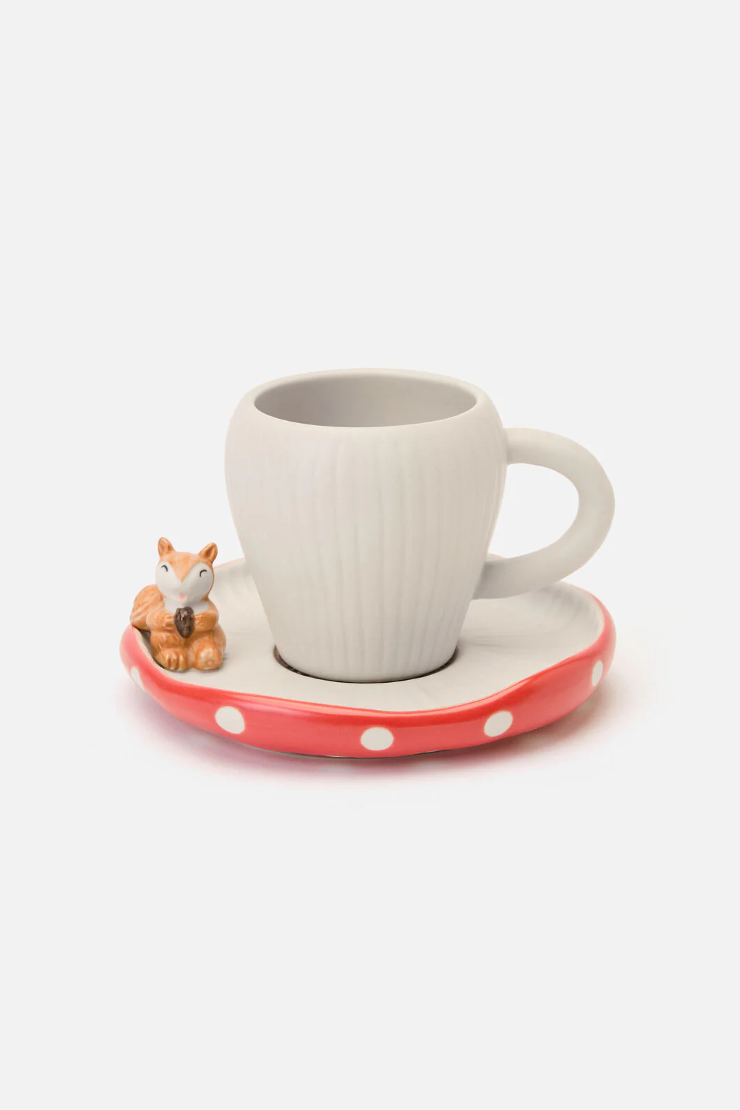 Mushroom Cup & Saucer