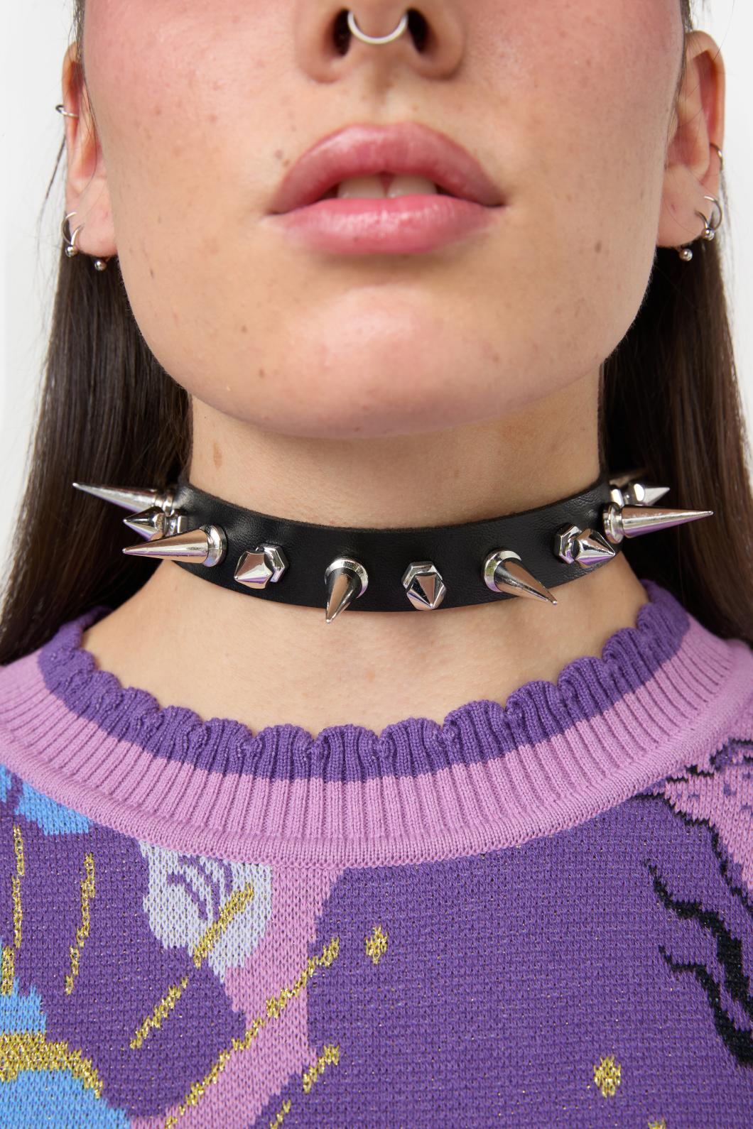 Two Size Spike Choker
