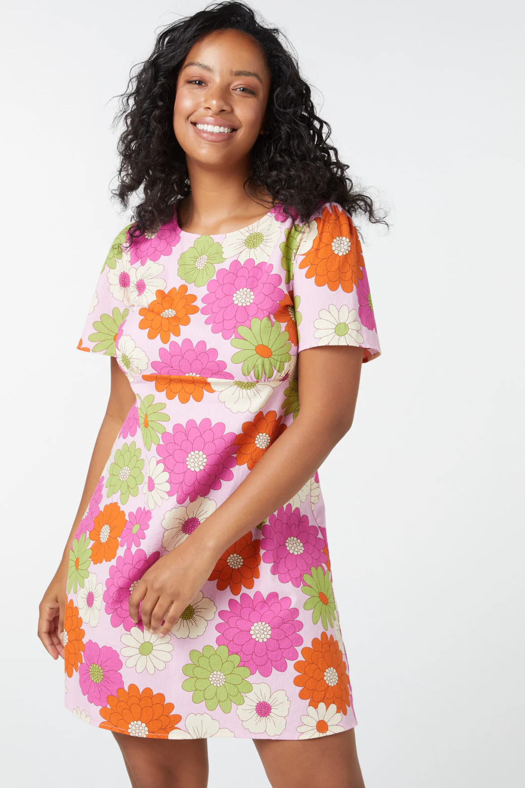 Susan Floral Mini Dress