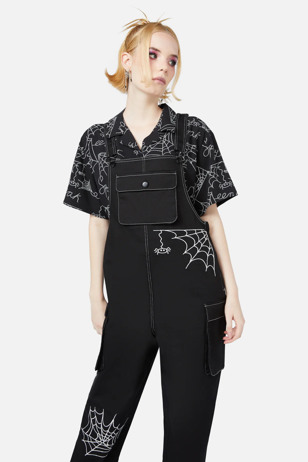 Elm Embroidery Overalls