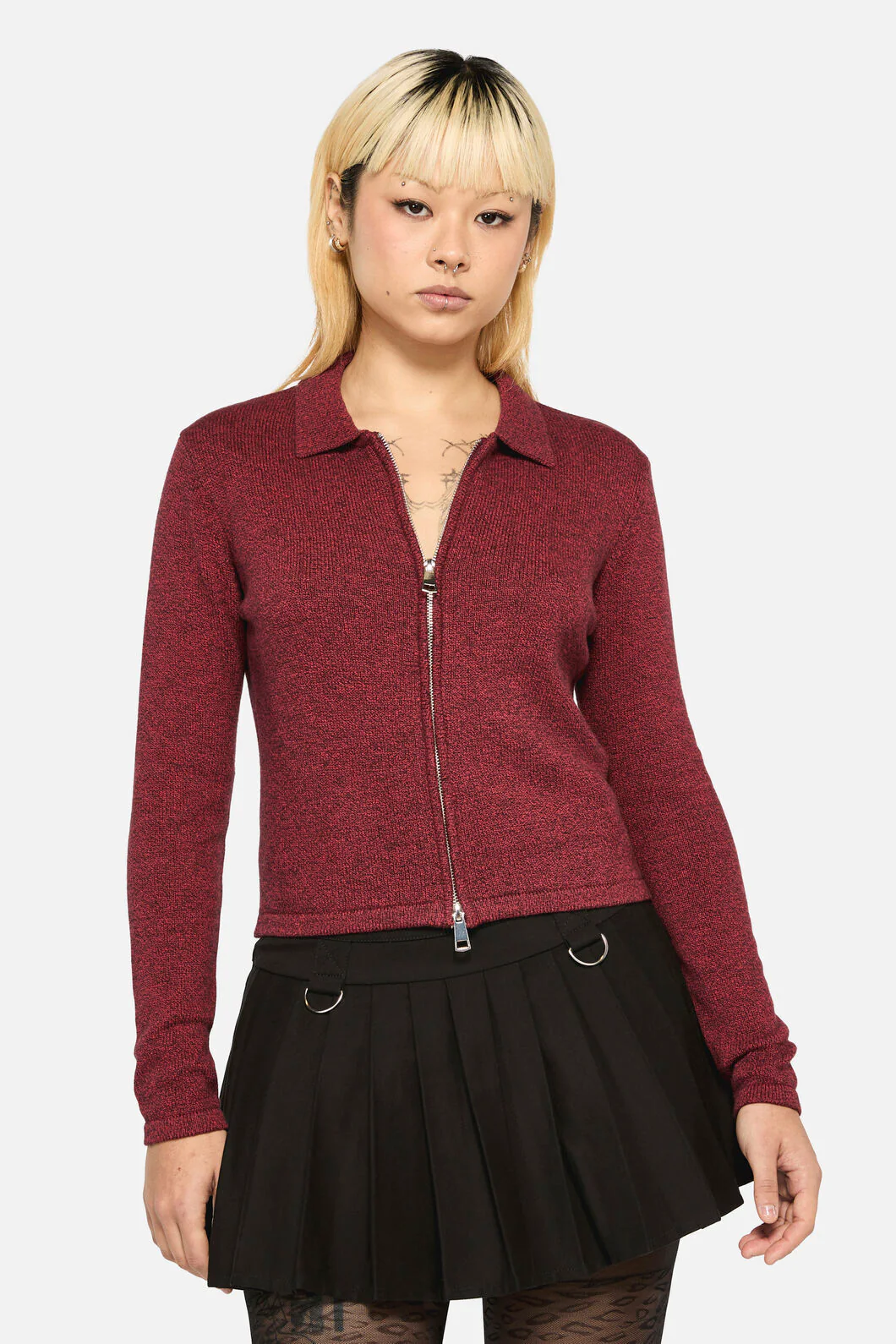 Scribbles Grunge Cardigan