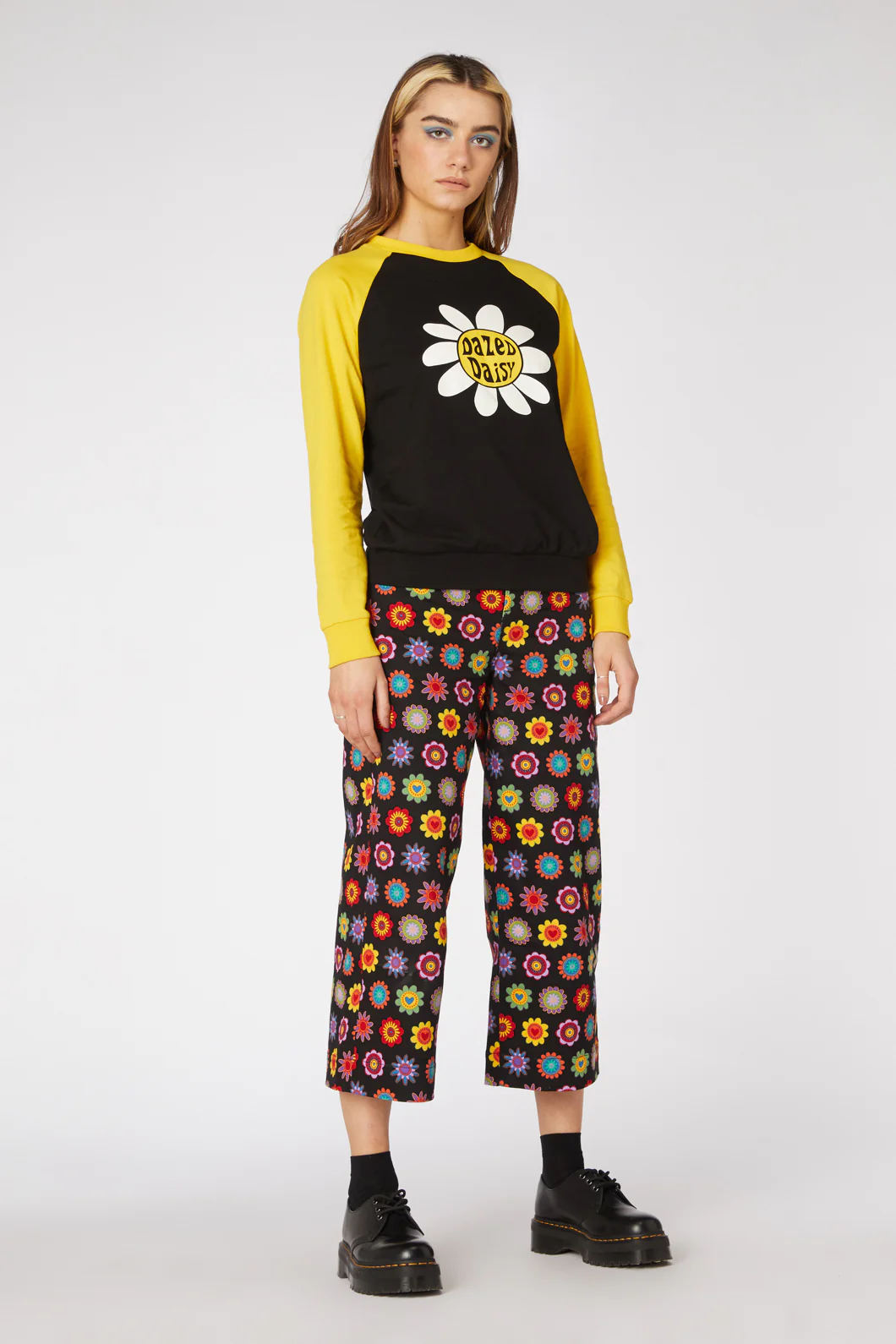 Daisy Raglan Cotton Sweater