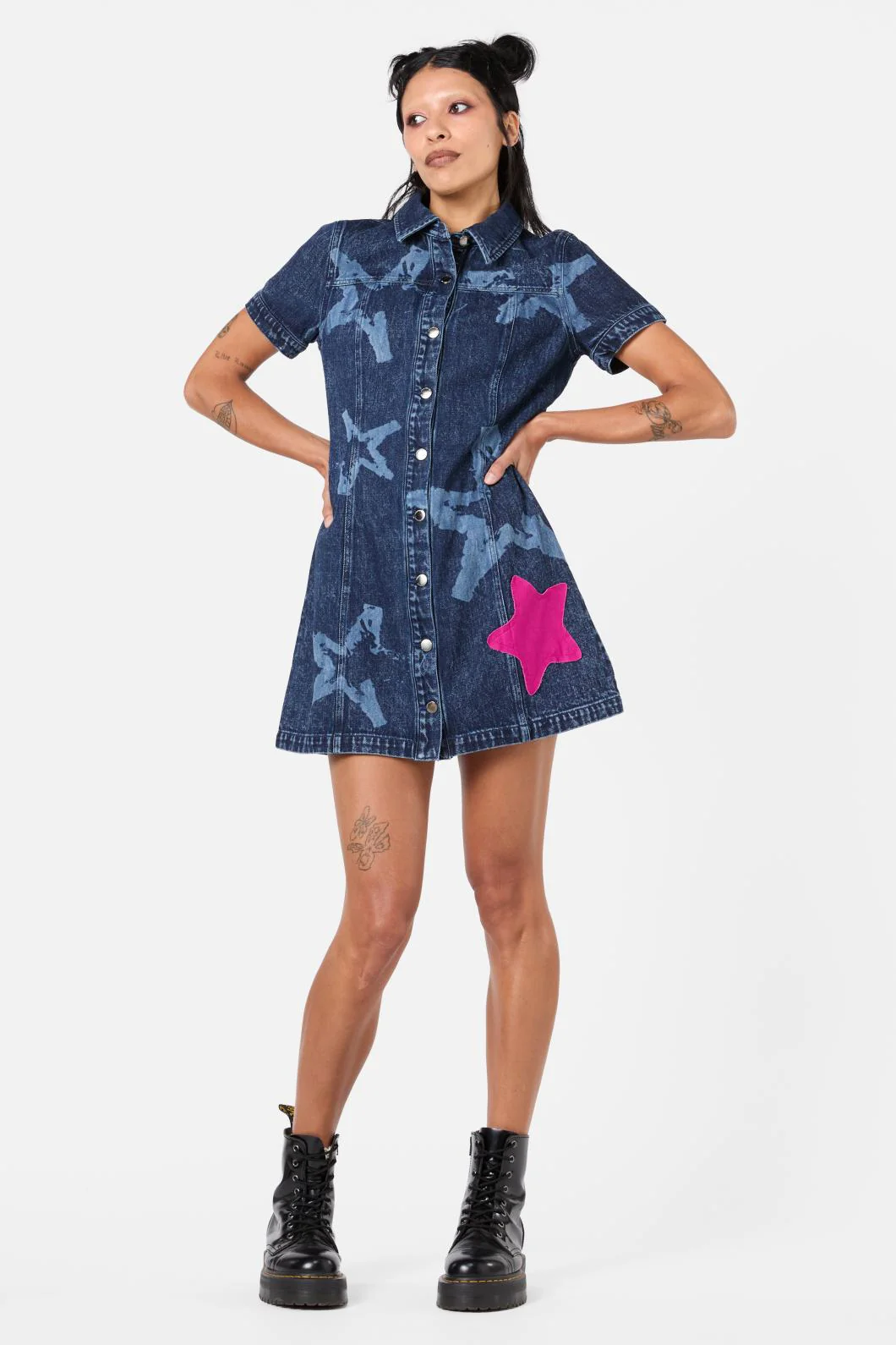 Never Mind The Denim Dress