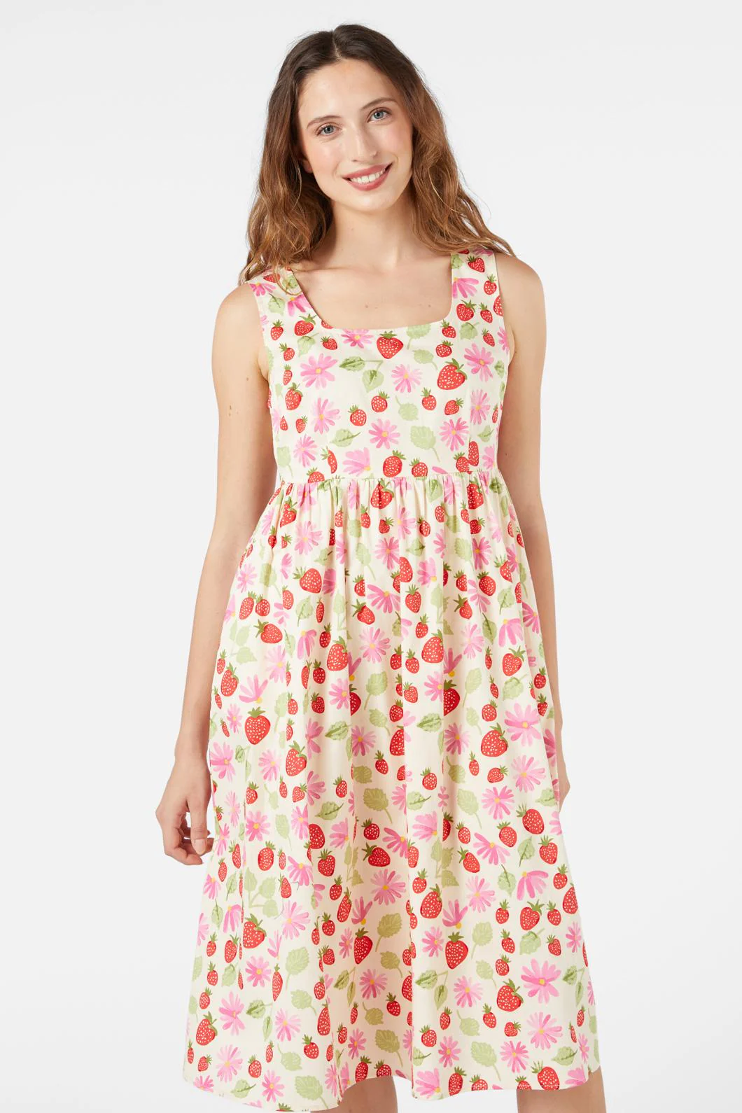 La Fraise Midi Dress