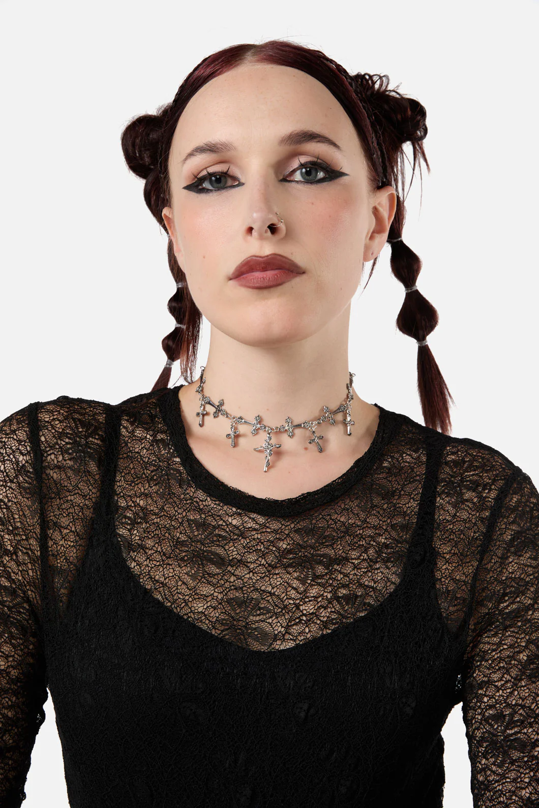 Crosses Choker Necklace