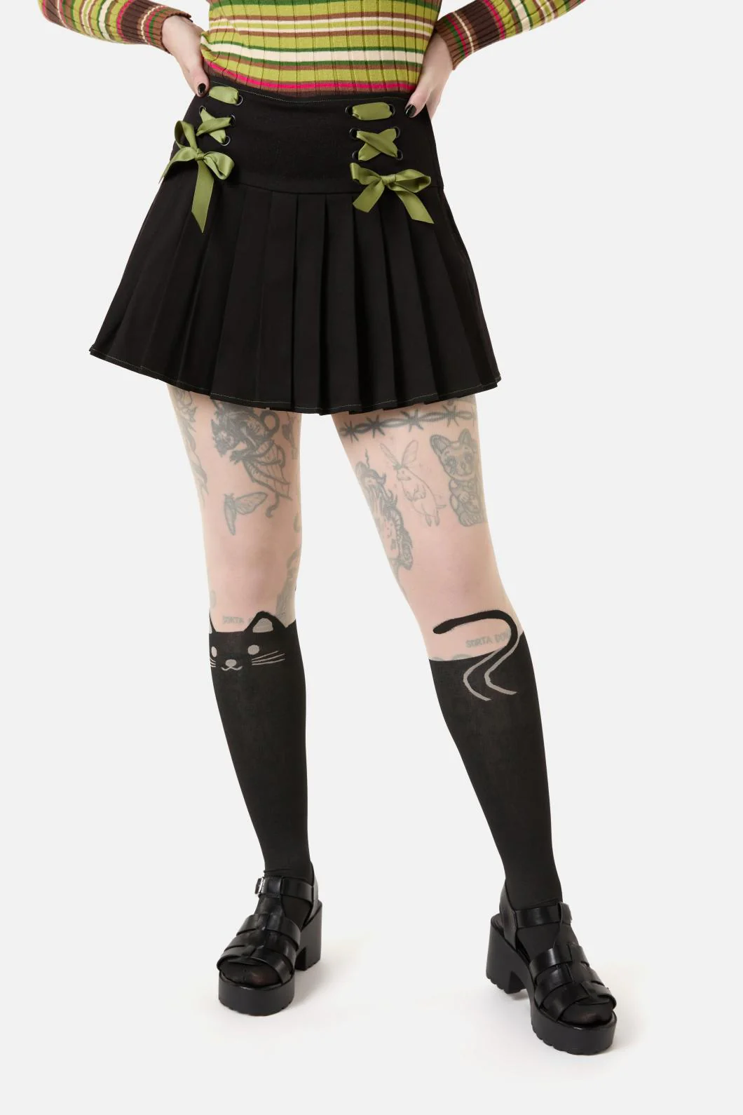 Garden Hedge Bow Trim Skort