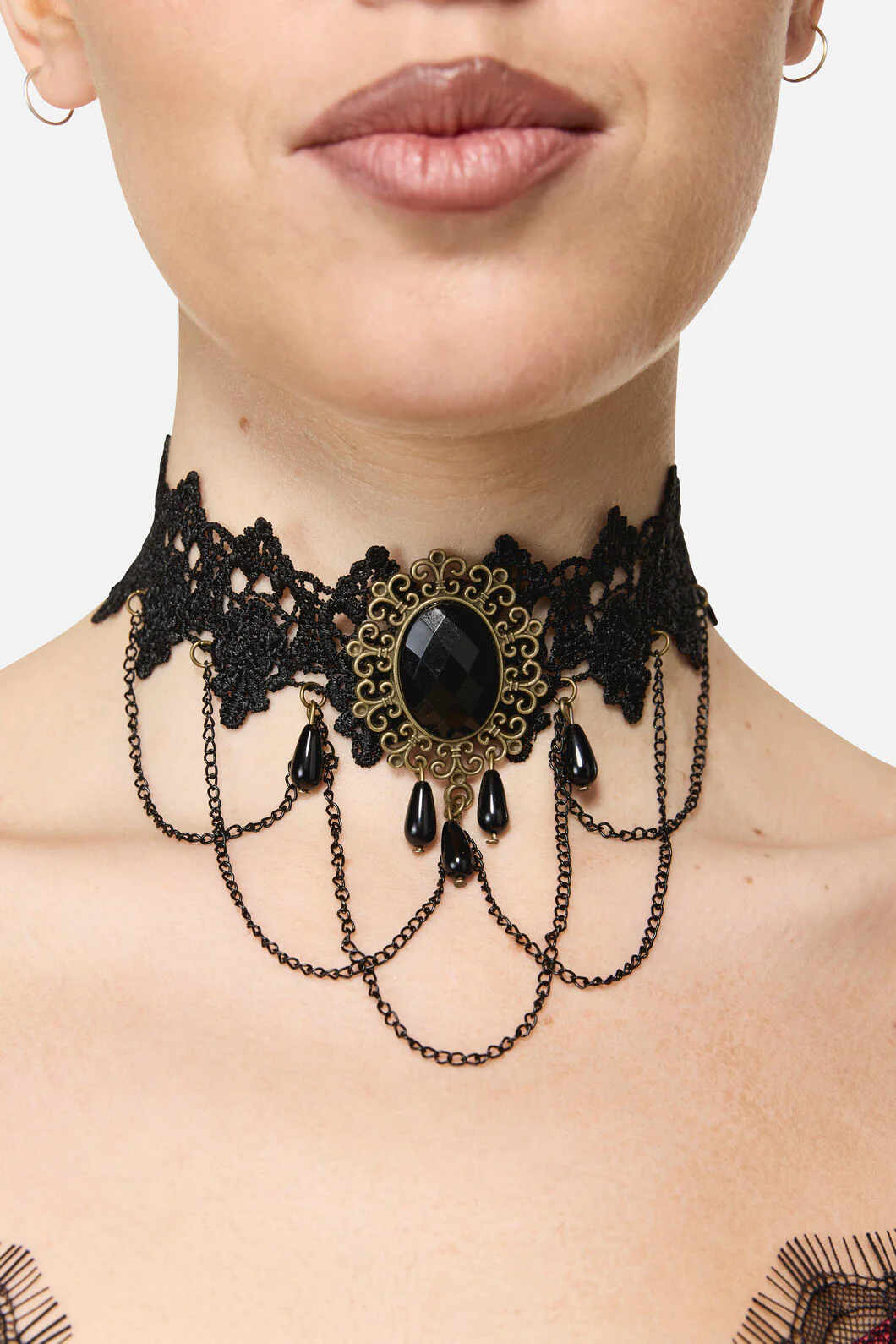 Gothic Chain Choker