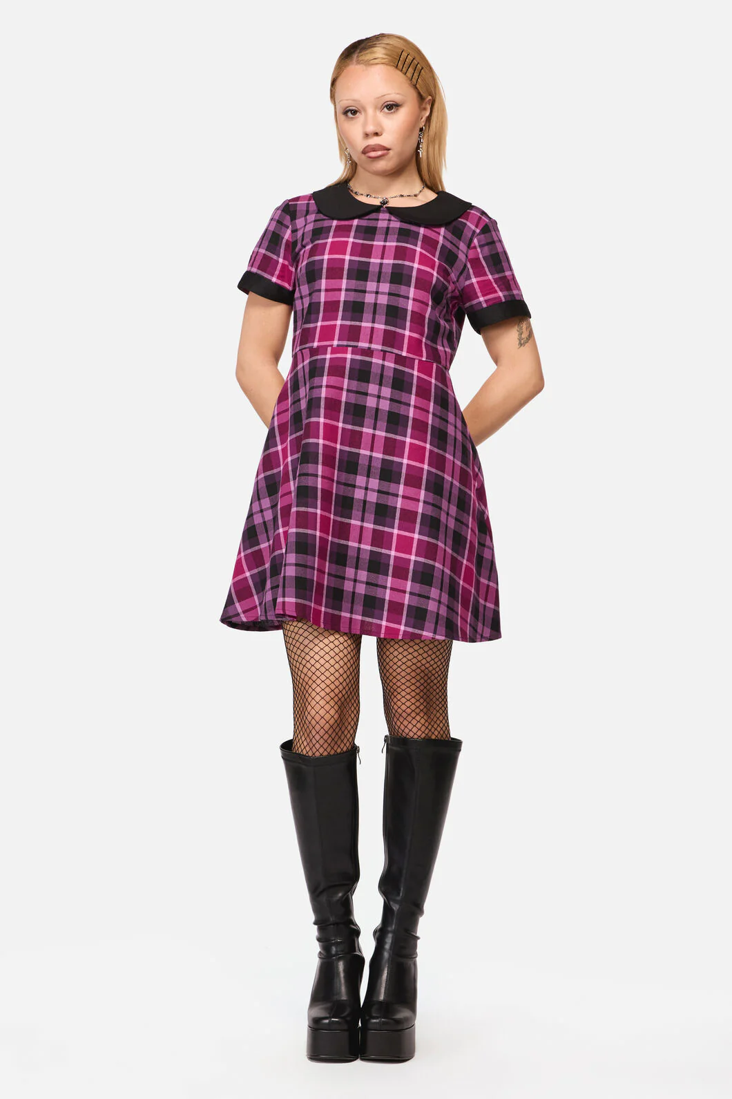 Predictions Tartan Dress