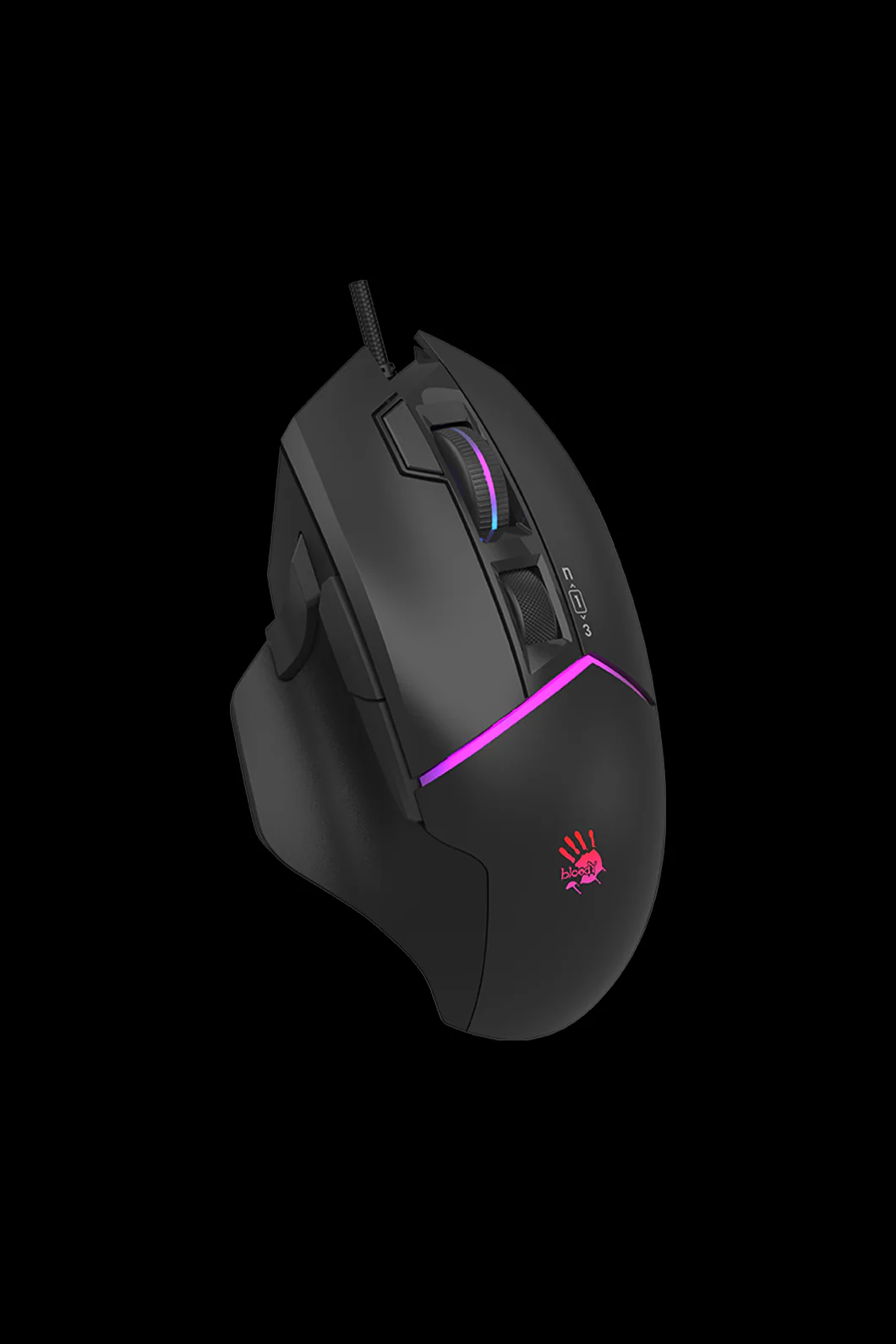 W95 Ultra Ex-Fire 5-Zone Mouse (Black)