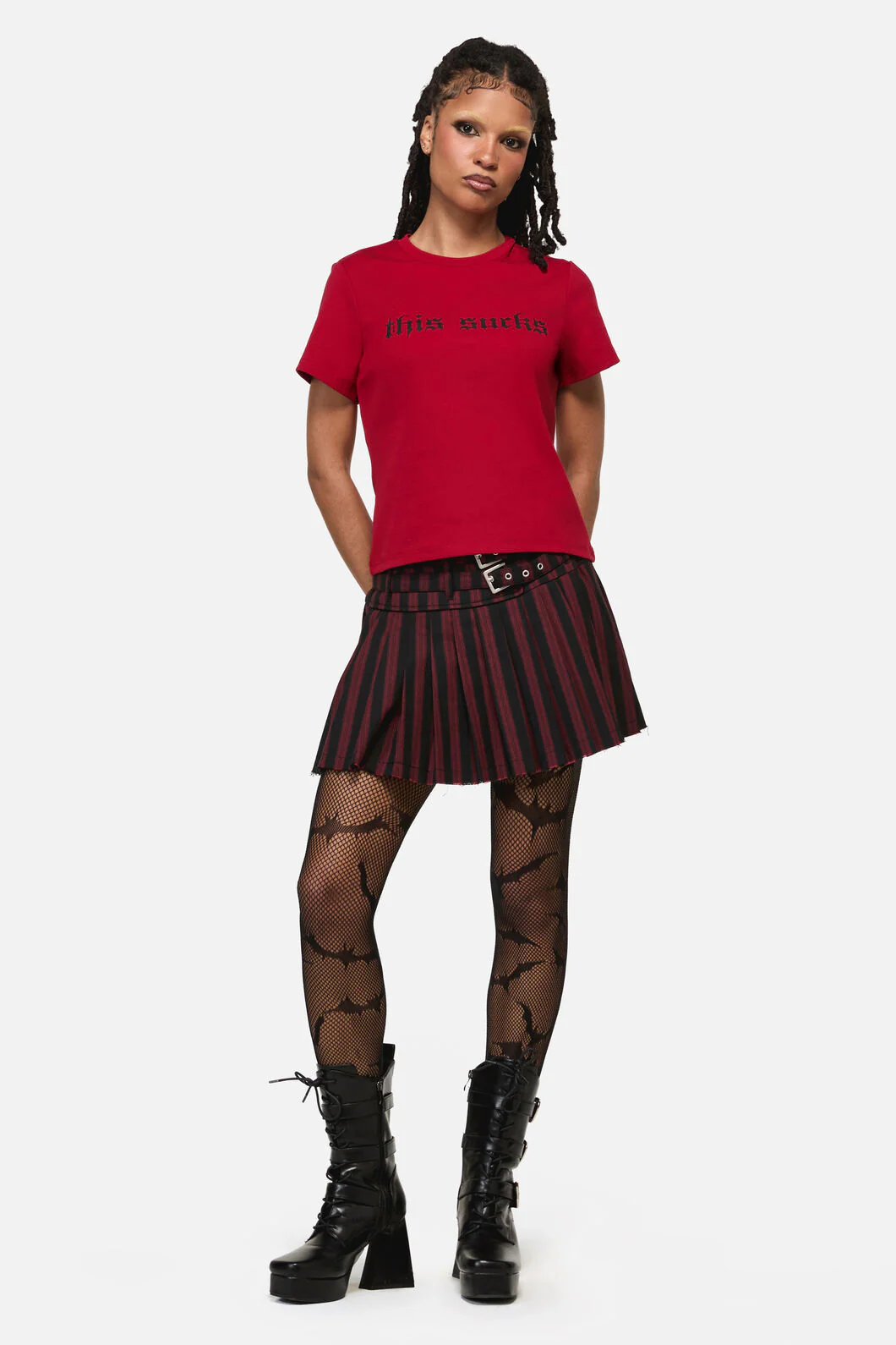 This Sucks Goth Print Tee