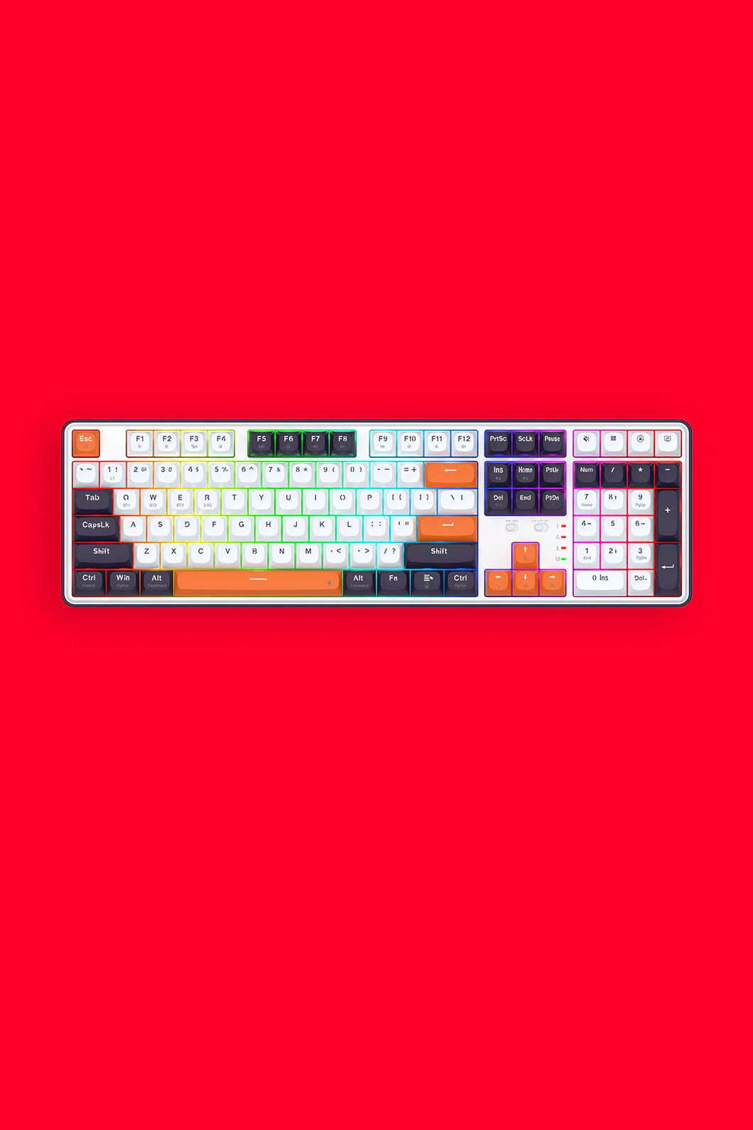 K689WBO-RGB-PRO Wyvern 108Key Keyboard
