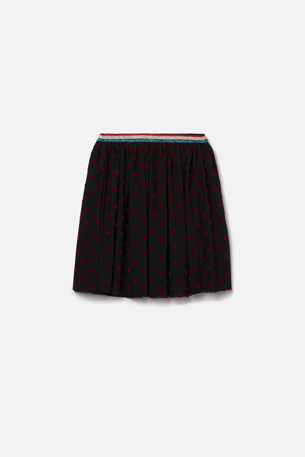 Flock Heart Kids Skirt