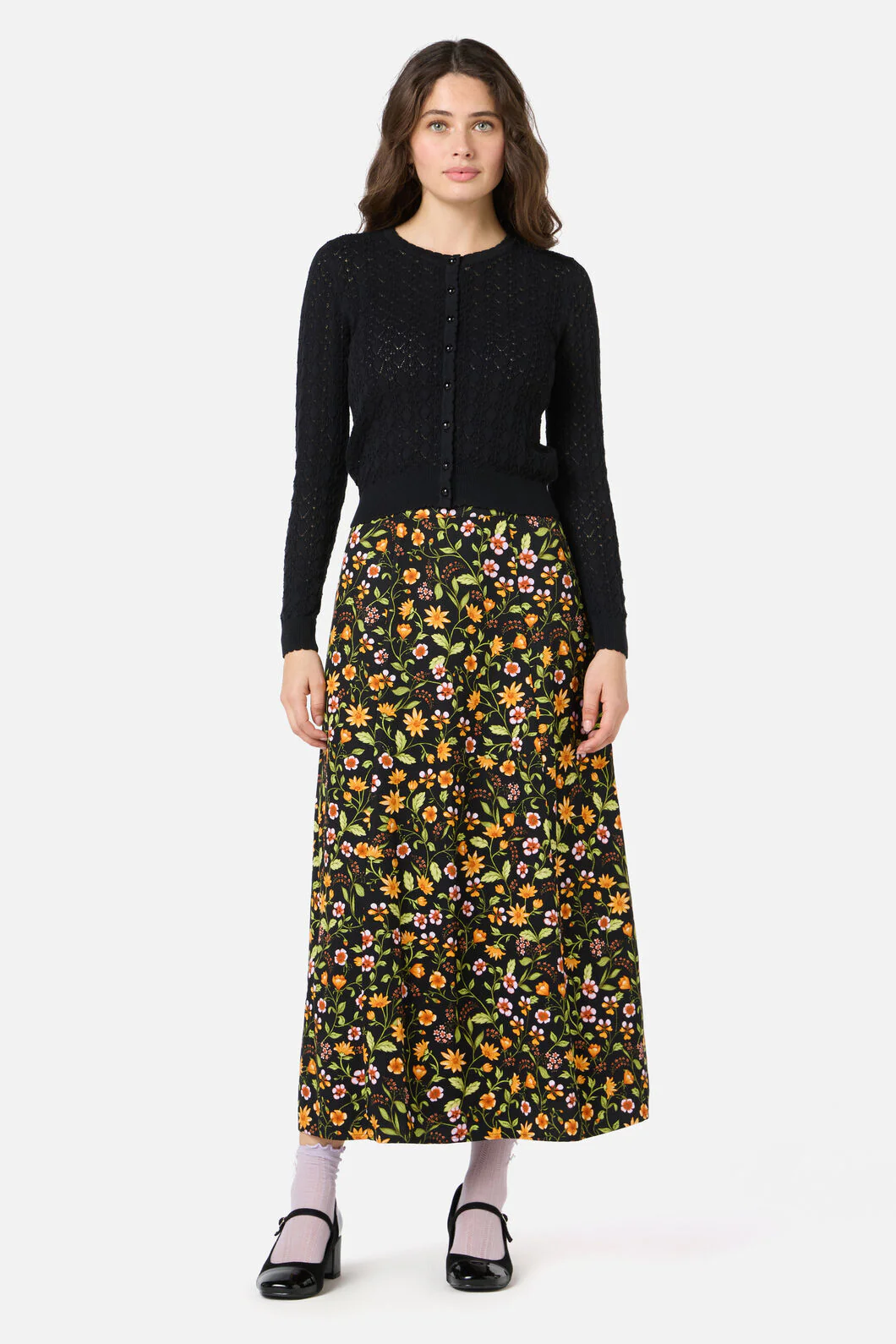 Clarissa Pointelle Cardigan