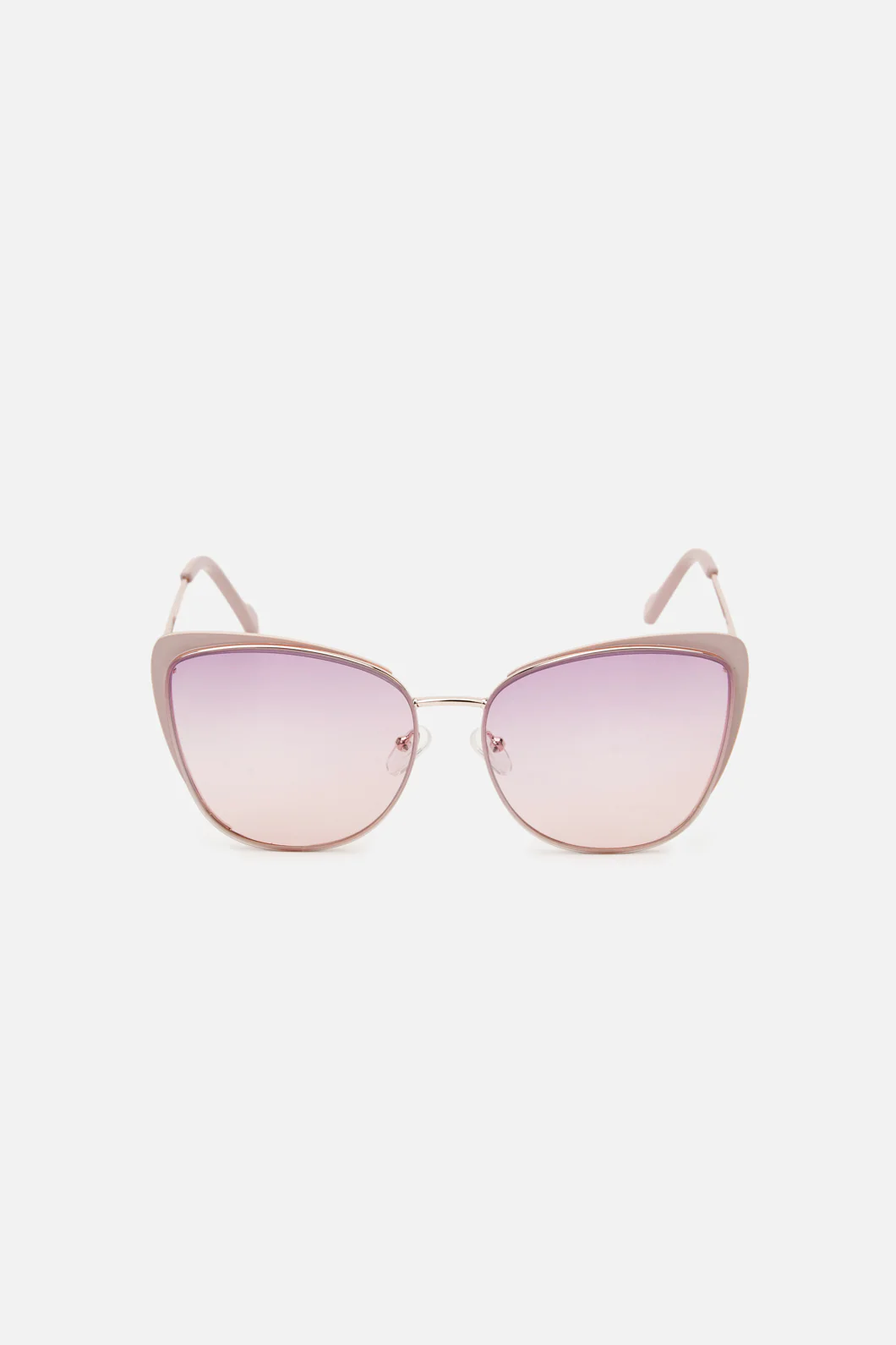 Pink Angled Sunglasses
