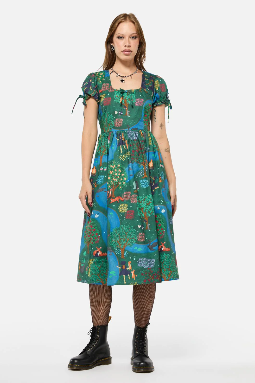 Tapestry Of Life Midi Dress