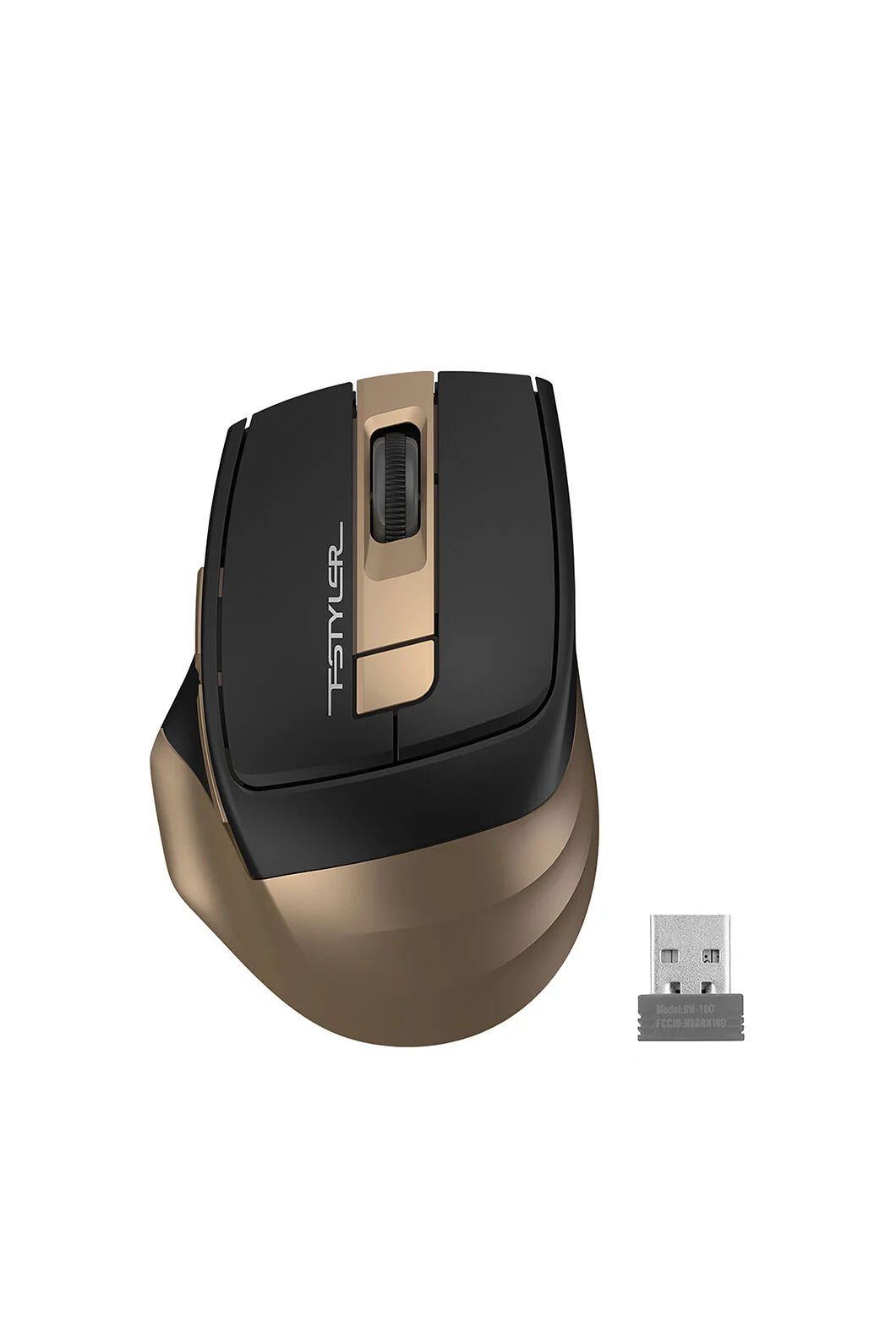 FG35 Nano Receiver Optical Mouse (Bronze)