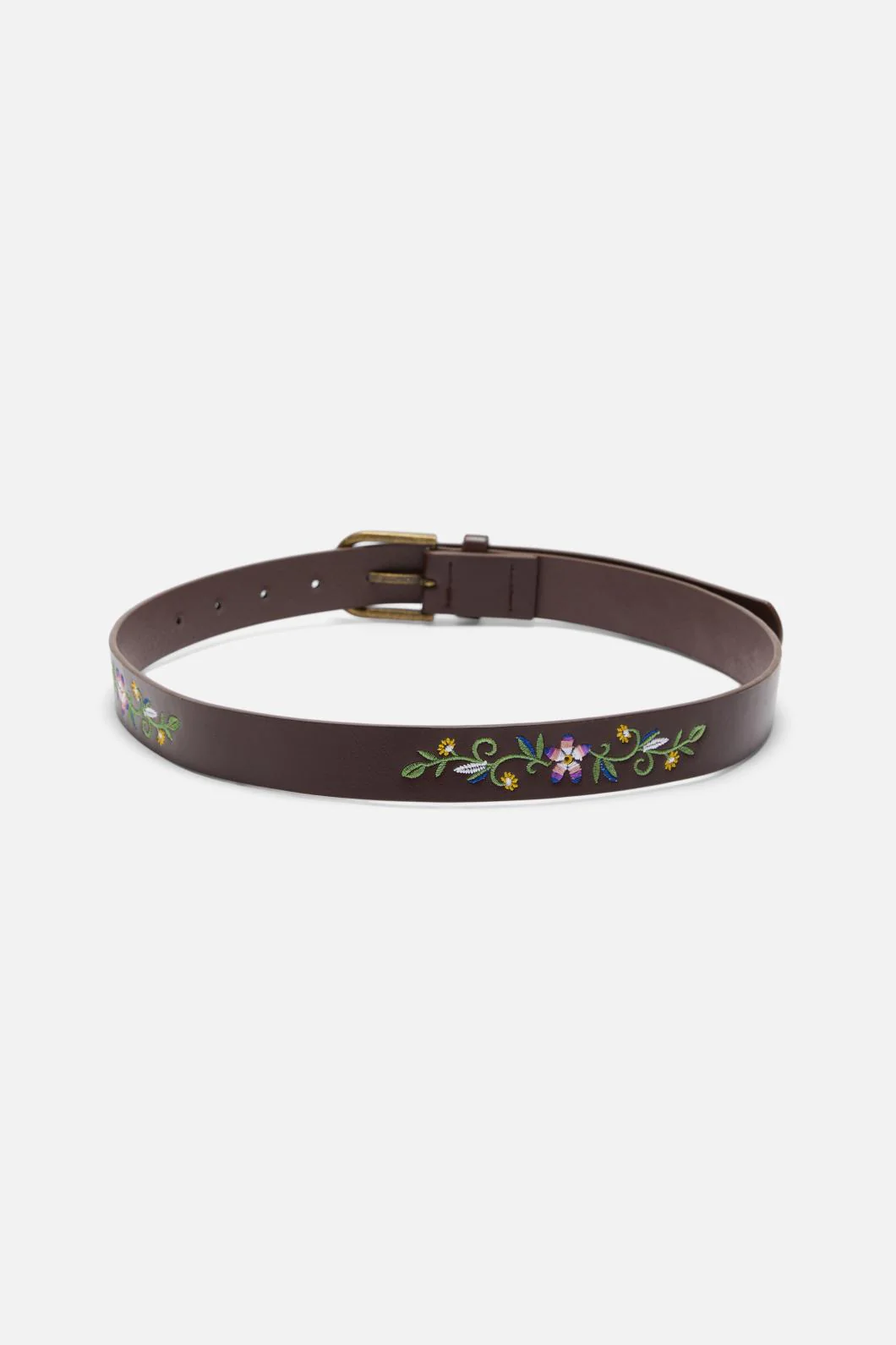 Choc Embroidered Belt